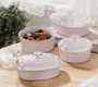 Use a bowl and a plate to heat food to avoid xenoestrogens that oppose progesterone and produce cervical dysplasia